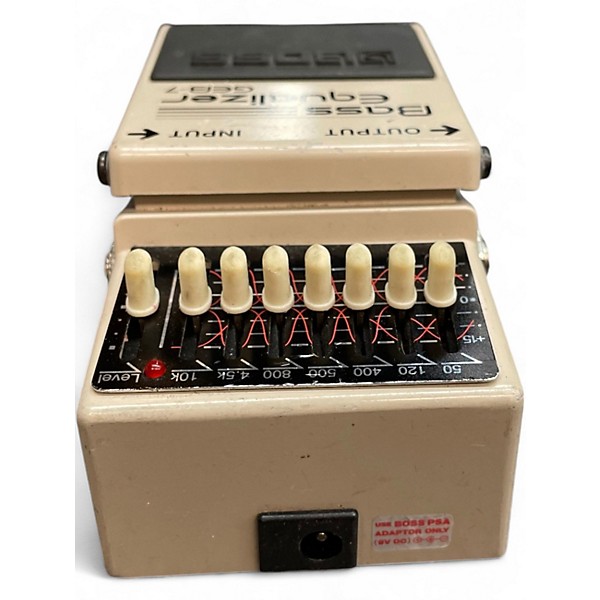 Used BOSS GEB7 7 Band Bass Equalizer Bass Effect Pedal