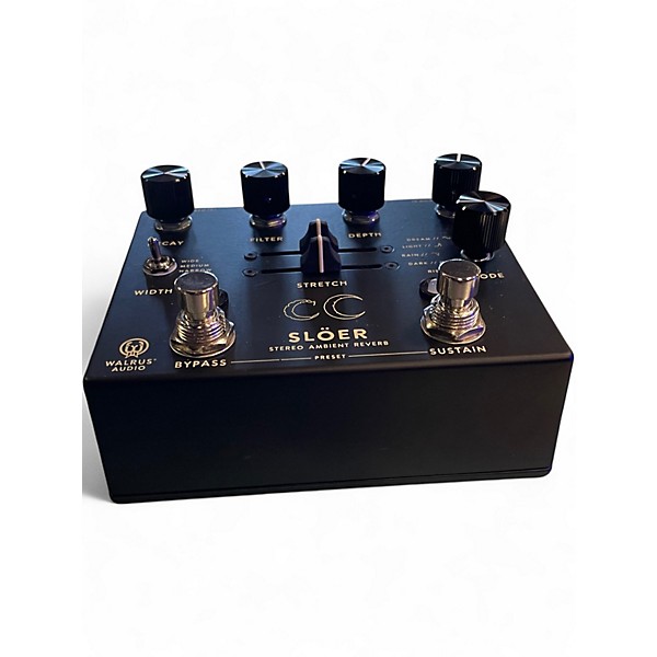 Used Walrus Audio SLOER Stereo Ambient Reverb Effect Pedal