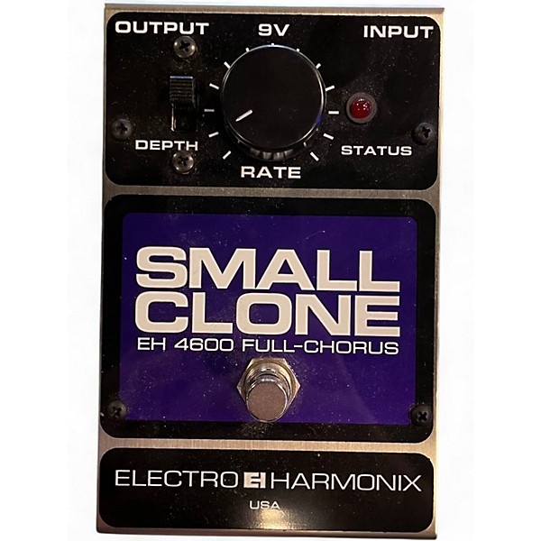 Used Electro-Harmonix Small Clone Analog Chorus Effect Pedal