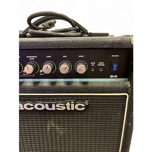 Used Acoustic B15 15W 1x10 Bass Combo Amp