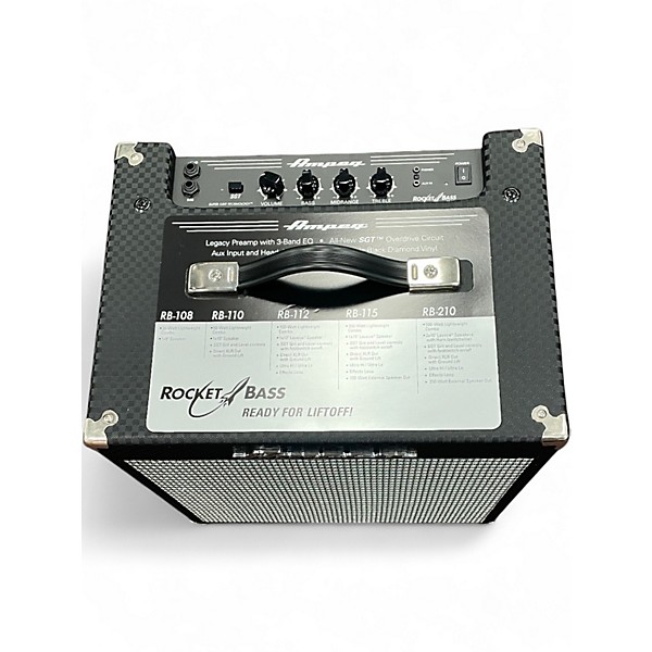 Used Ampeg rb108 rocket bass 30w 1x8 Bass Combo Amp