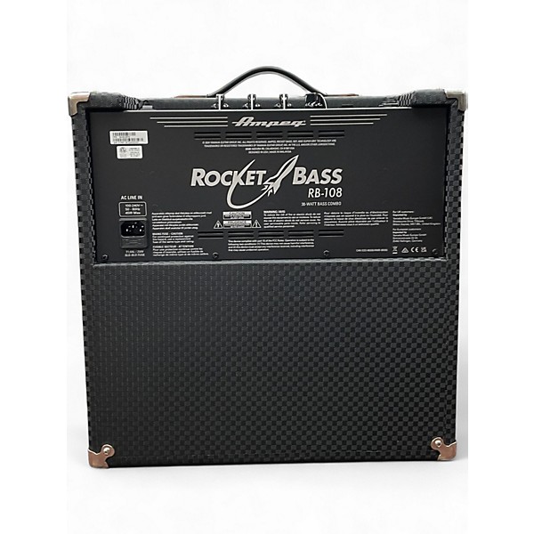 Used Ampeg rb108 rocket bass 30w 1x8 Bass Combo Amp