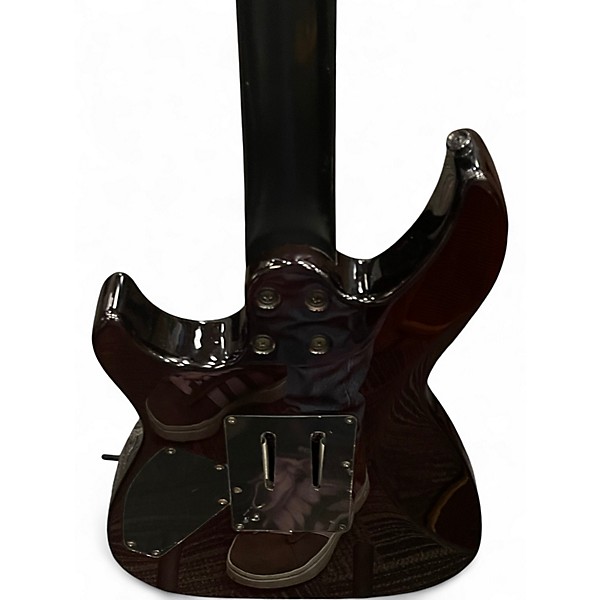 Used B.C. Rich VILLAIN Tiger Eye Solid Body Electric Guitar