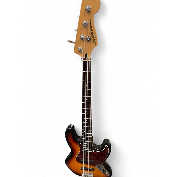 Used 2021 Squier JAZZBASS 2 Color Sunburst Electric Bass Guitar