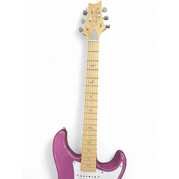 Used PRS SE Silver Sky DERBY RED Solid Body Electric Guitar