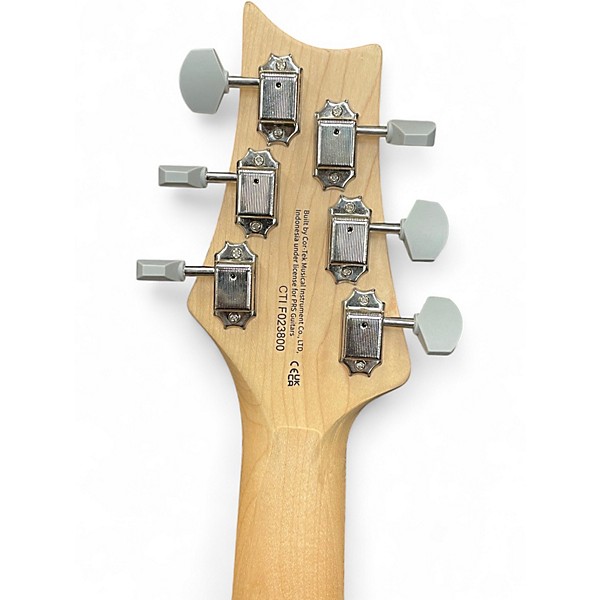 Used PRS SE Silver Sky DERBY RED Solid Body Electric Guitar