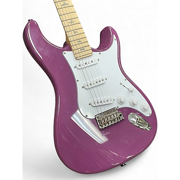 Used PRS SE Silver Sky DERBY RED Solid Body Electric Guitar