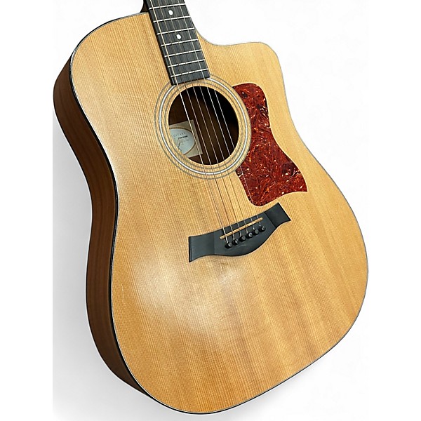 Used Taylor 110CE Natural Acoustic Electric Guitar