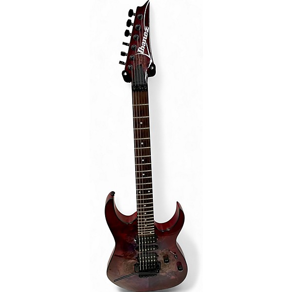 Used Ibanez RG470PB RED ECLIPSE BURST Solid Body Electric Guitar