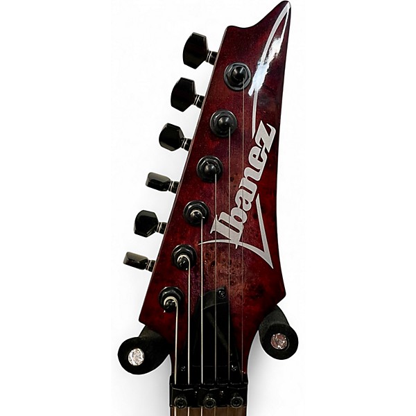 Used Ibanez RG470PB RED ECLIPSE BURST Solid Body Electric Guitar
