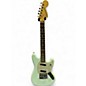 Used Fender American Performer Mustang Satin Sonic Blue Solid Body Electric Guitar thumbnail