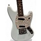 Used Fender American Performer Mustang Satin Sonic Blue Solid Body Electric Guitar