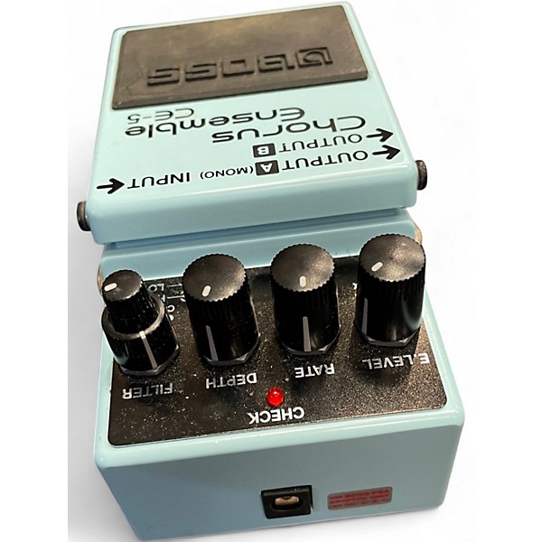 Used BOSS CE5 Chorus Ensemble Effect Pedal