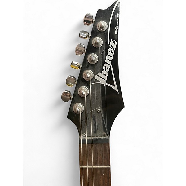 Used Ibanez RG120 Black Solid Body Electric Guitar