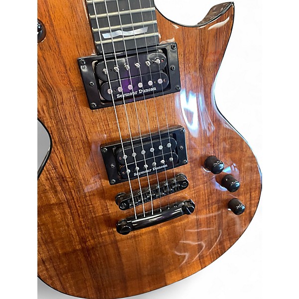 Used ESP LTD EC1000 Deluxe Natural  Solid Body Electric Guitar