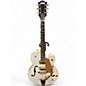 Used Gretsch Guitars G5420T Electromatic White and Gold Hollow Body Electric Guitar thumbnail
