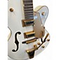 Used Gretsch Guitars G5420T Electromatic White and Gold Hollow Body Electric Guitar