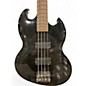 Used 2008 ESP LTD Viper 154DX See Through Black Electric Bass Guitar