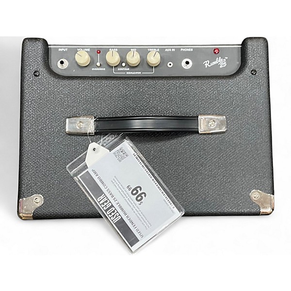 Used Fender Rumble 25 Bass Combo Amp