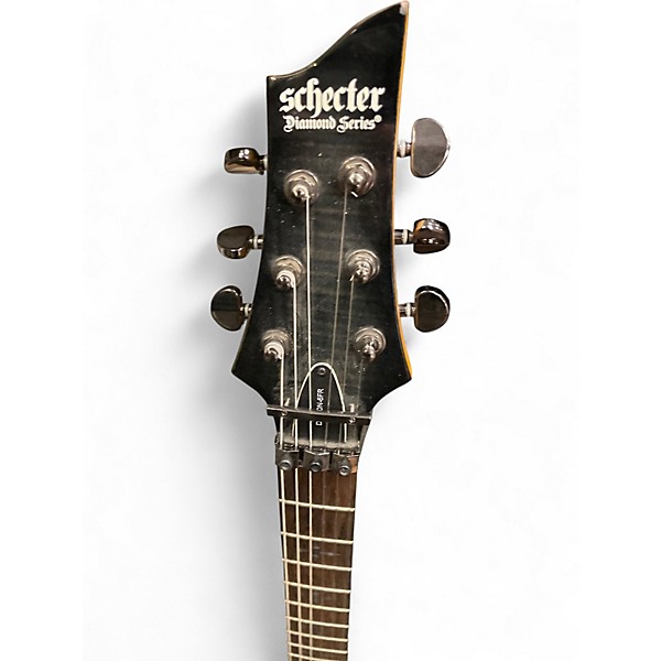 Used Schecter Guitar Research DEMON 6FR BLACK Solid Body Electric Guitar