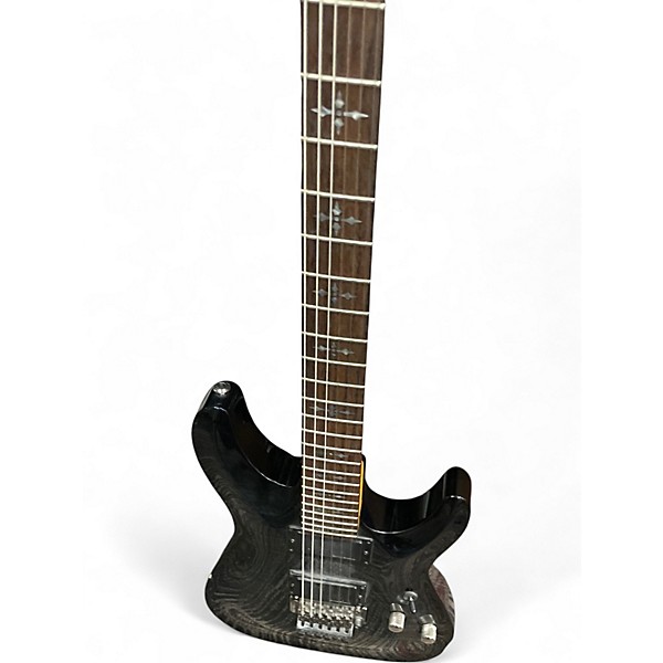 Used Schecter Guitar Research DEMON 6FR BLACK Solid Body Electric Guitar