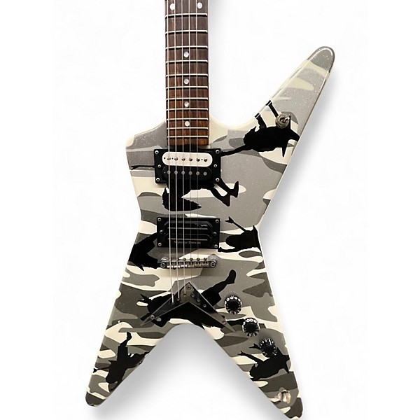 Used Dean Dimebag Dime Camo ML Camo Solid Body Electric Guitar