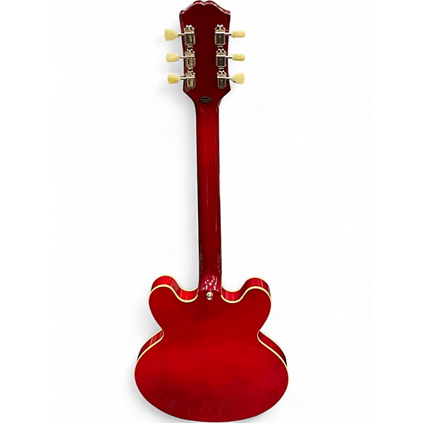 Used Epiphone ES355 Red Hollow Body Electric Guitar