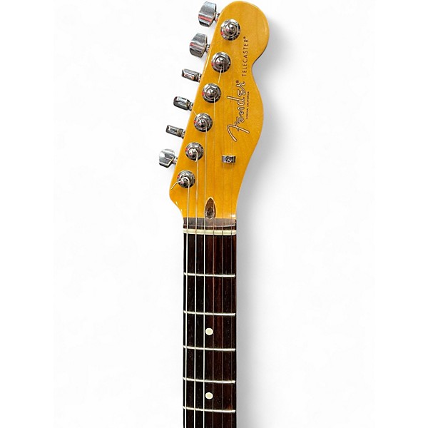 Used 2021 Fender American Professional II Telecaster Mystic Surf Green Solid Body Electric Guitar