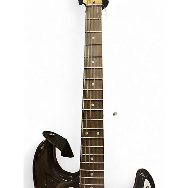 Used Squier Bullet Stratocaster Black Solid Body Electric Guitar