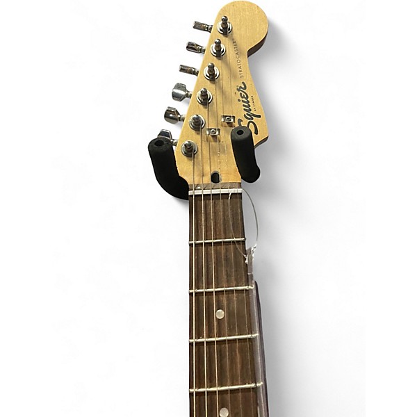 Used Squier Bullet Stratocaster Black Solid Body Electric Guitar