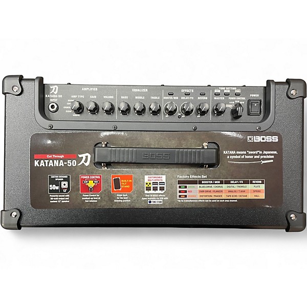 Used BOSS Katana KTN50 50W 1X12 Guitar Combo Amp