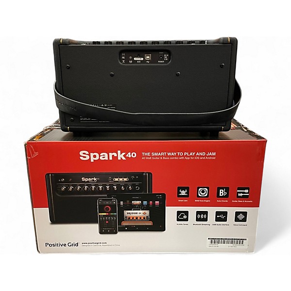 Used Positive Grid Spark 40 Guitar Combo Amp