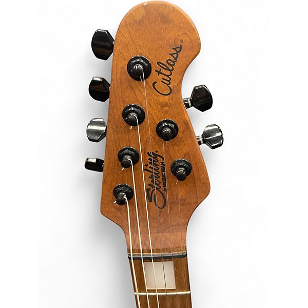 Used Sterling by Music Man Cutlass CT50 Grey Solid Body Electric Guitar