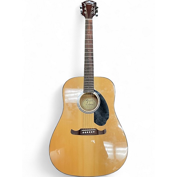 Used Fender FA-125 Natural Acoustic Guitar