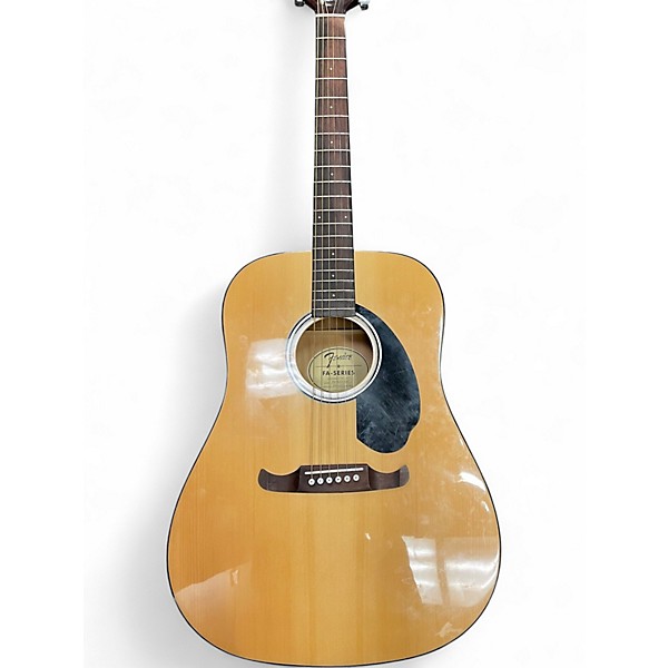 Used Fender FA-125 Natural Acoustic Guitar