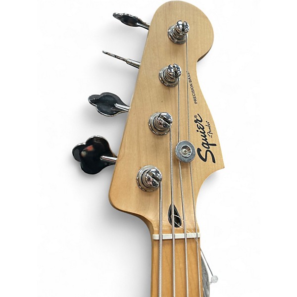 Used 2007 Squier Pete Wentz Signature Precision Bass Black Electric Bass Guitar