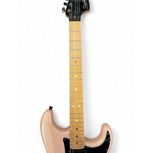Used Squier Contemporary Stratocaster HH Shell Pink Solid Body Electric Guitar