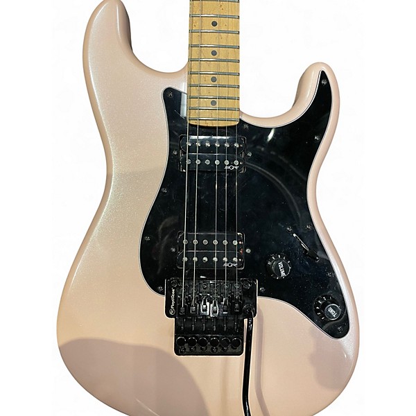 Used Squier Contemporary Stratocaster HH Shell Pink Solid Body Electric Guitar