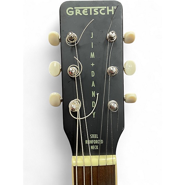 Used Gretsch Guitars Jim Dandy Parlor Rex Burst Acoustic Guitar