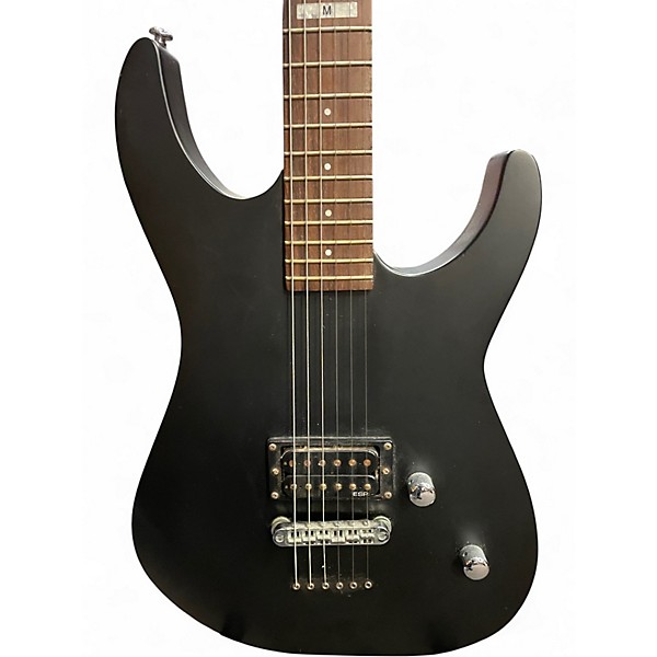 Used ESP ltd m Black Solid Body Electric Guitar