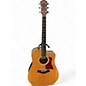 Used Taylor 210CEG Natural Acoustic Electric Guitar thumbnail