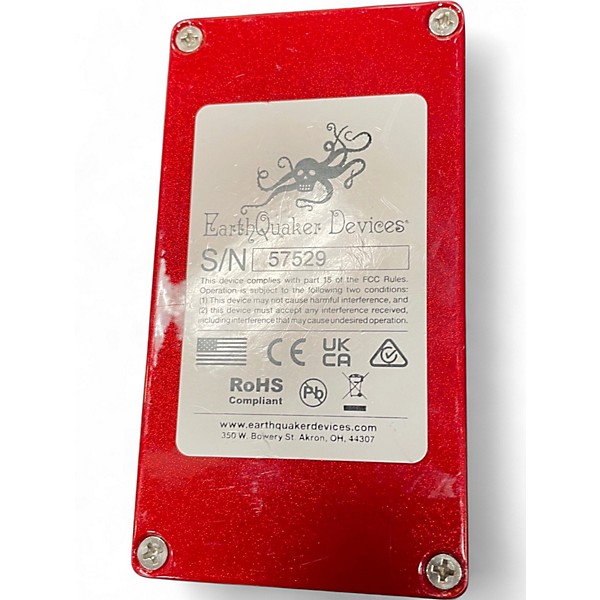 Used EarthQuaker Devices Plumes Small Signal Shredder Overdrive Effect Pedal