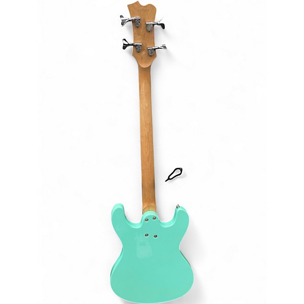 Used Aria DIAMOND  Seafoam Green Electric Bass Guitar