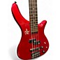Used Rogue DAMIEN EX RED Electric Bass Guitar