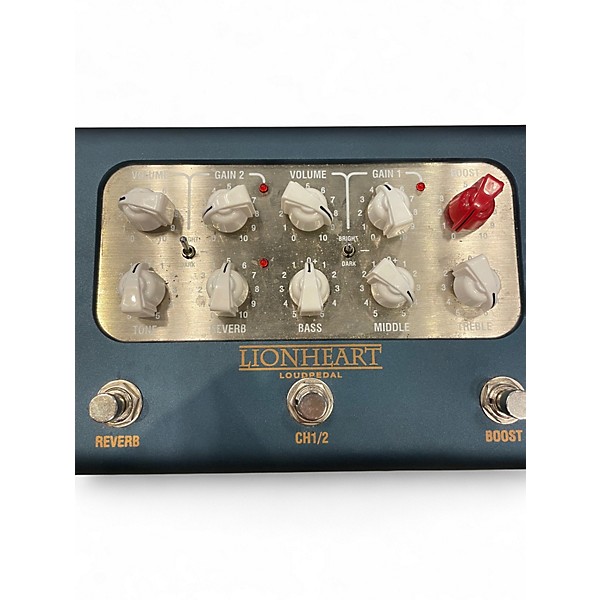 Used Laney LIONHEART TOM Quayle Loudpedal 60W 2-Channel Amplifier Pedal Solid State Guitar Amp Head