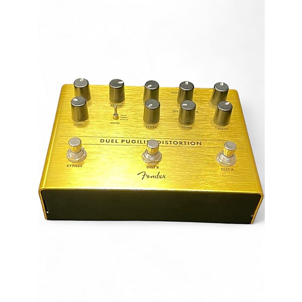 Used Fender Duel Pugilist Distortion Effect Pedal