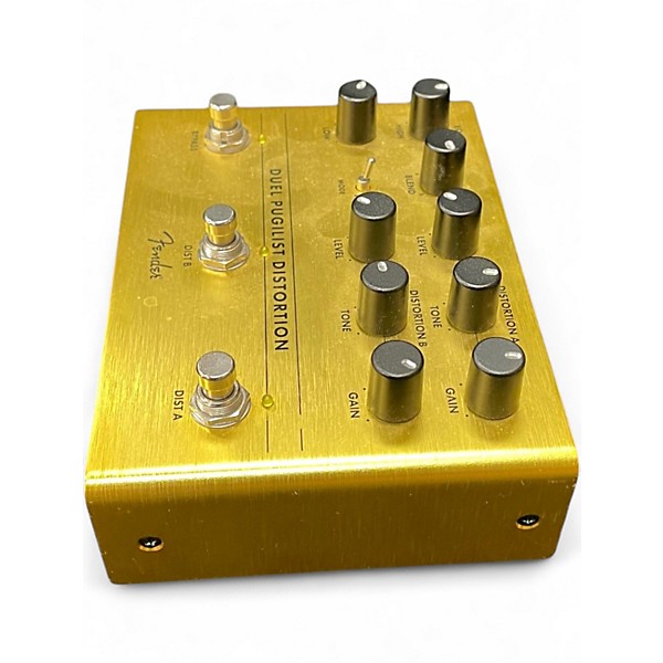 Used Fender Duel Pugilist Distortion Effect Pedal