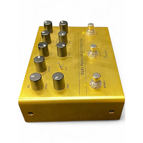 Used Fender Duel Pugilist Distortion Effect Pedal
