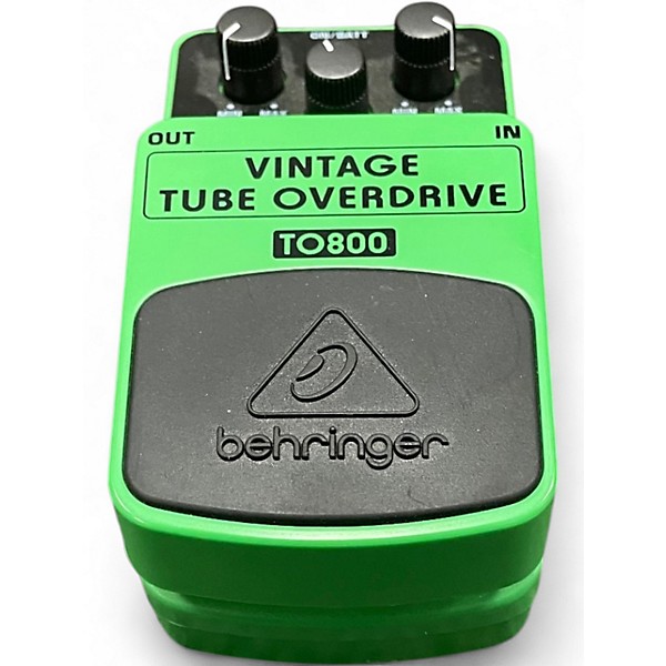Used Behringer TO800 Vintage Tube Overdrive Effect Pedal