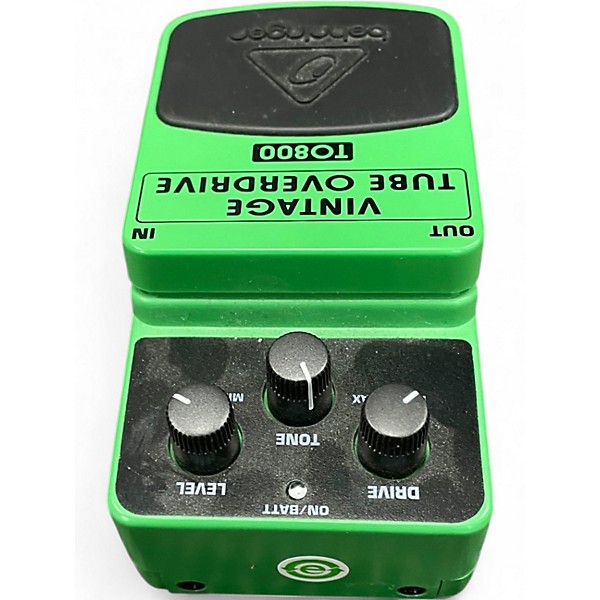 Used Behringer TO800 Vintage Tube Overdrive Effect Pedal